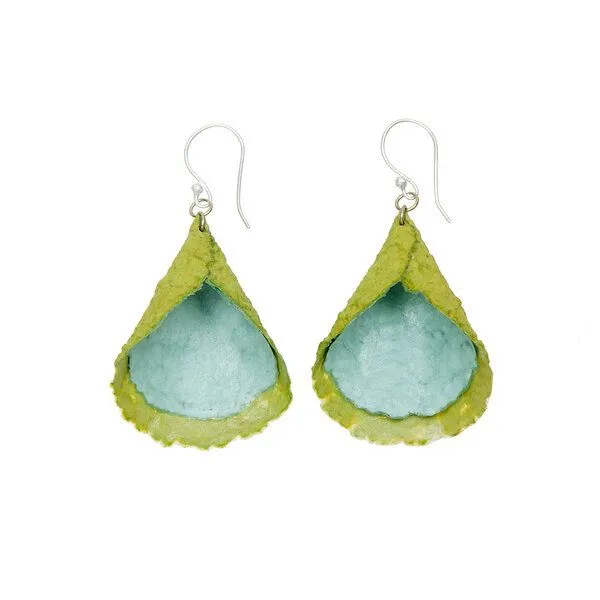 Sundara Sundara Ohrringe GIA, Grün/Ocean, Green, – Produktbild 1 von 2