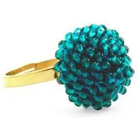 Sakiba Sakiba Ring Svelte, Petrol, – Produktbild 1 von 2