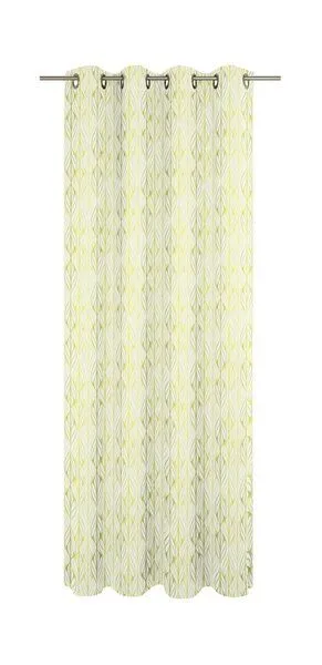 Nature by Adam Nature by Adam Vorhang aus Leinen und Bio-Baumwolle - Made in Germany - Wave, Grün, – Produktbild 2 von 8