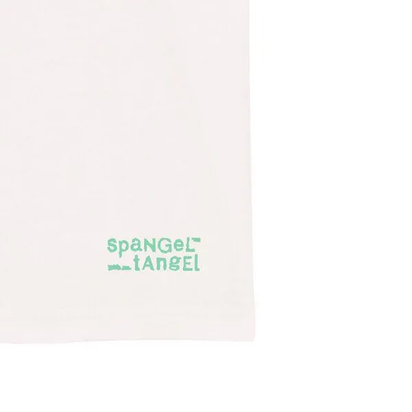 Spangeltangel Spangeltangel T-Shirt "Frequenz", Musik, Schallwelle, Biobaumwolle, Cremeweiß, – Produktbild 4 von 4