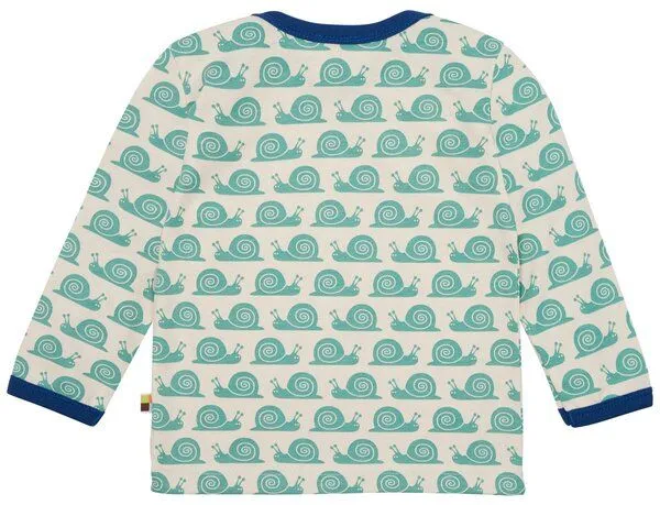loud + proud loud + proud Babys & Kinder, Shirt Langarm, GOTS-zertifiziert, Oregano (grün), – Produktbild 1 von 2
