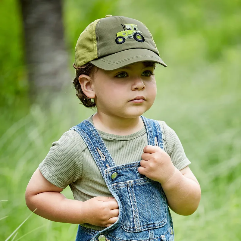 Maximo MINI BOY-Cap Traktor, grün Gr. 47/49 – Produktbild 1 von 3
