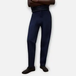 ECOALF ECOALF dunkelblaue Hose aus 100 % Baumwolle – Produktbild 1 von 1