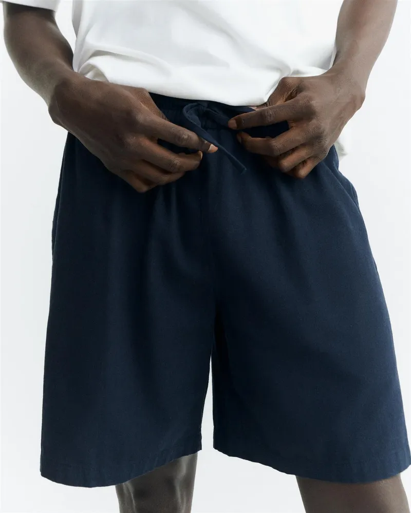 thinking mu Shorts Modell: Henry, Navy, – Produktbild 1 von 2