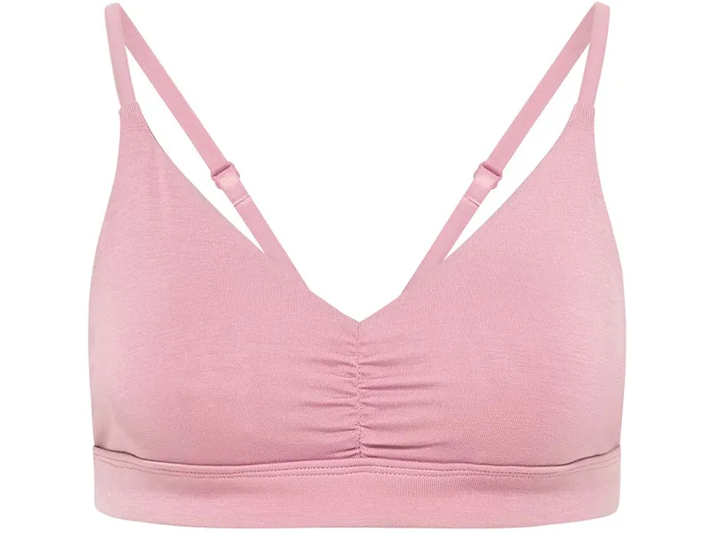 Tranquillo tranquillo Damen-Triangle-Bralette aus Tencel, vintage pink, Gr. S – Produktbild 1 von 1