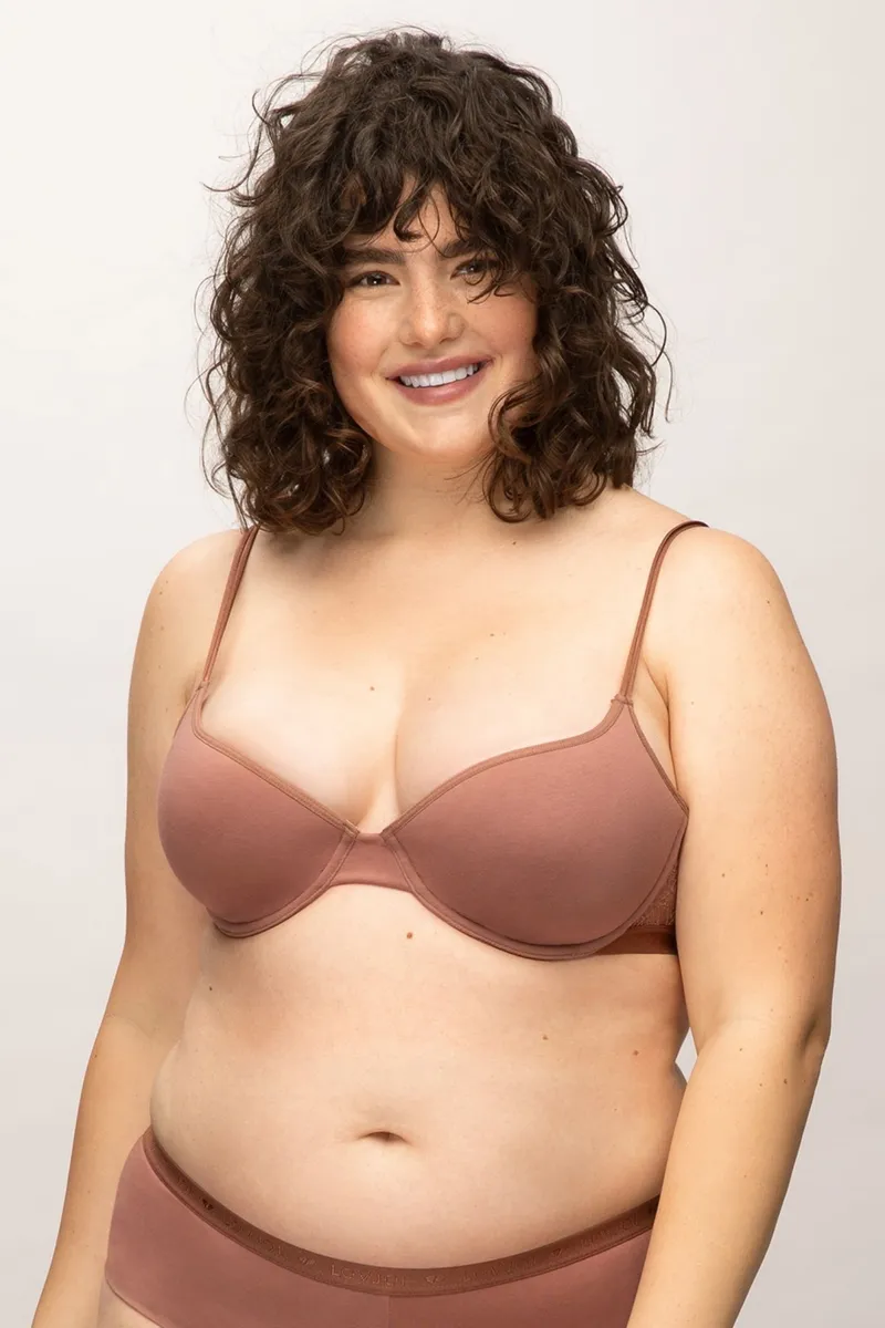 Lovjoi LOVJOI Damen vegan Bh Windflower Brown, Braun, – Produktbild 2 von 2