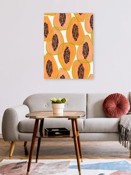 Photocircle Photocircle Poster / Leinwandbild - Papaya Cravings – Produktbild 2 von 4
