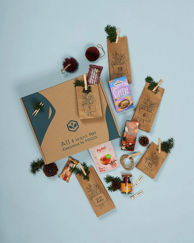 Vegan Box Vegan Box Snack & Süßigkeiten Adventskalender 2025 – Produktbild 3 von 6