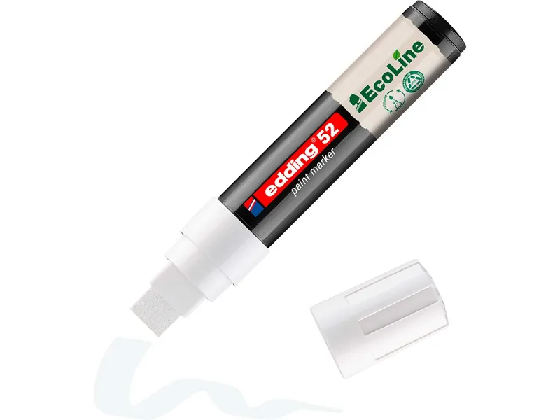 Edding Edding Lackmarker "52 EcoLine" wasserbasiert, Weiß, – Produktbild 1 von 1