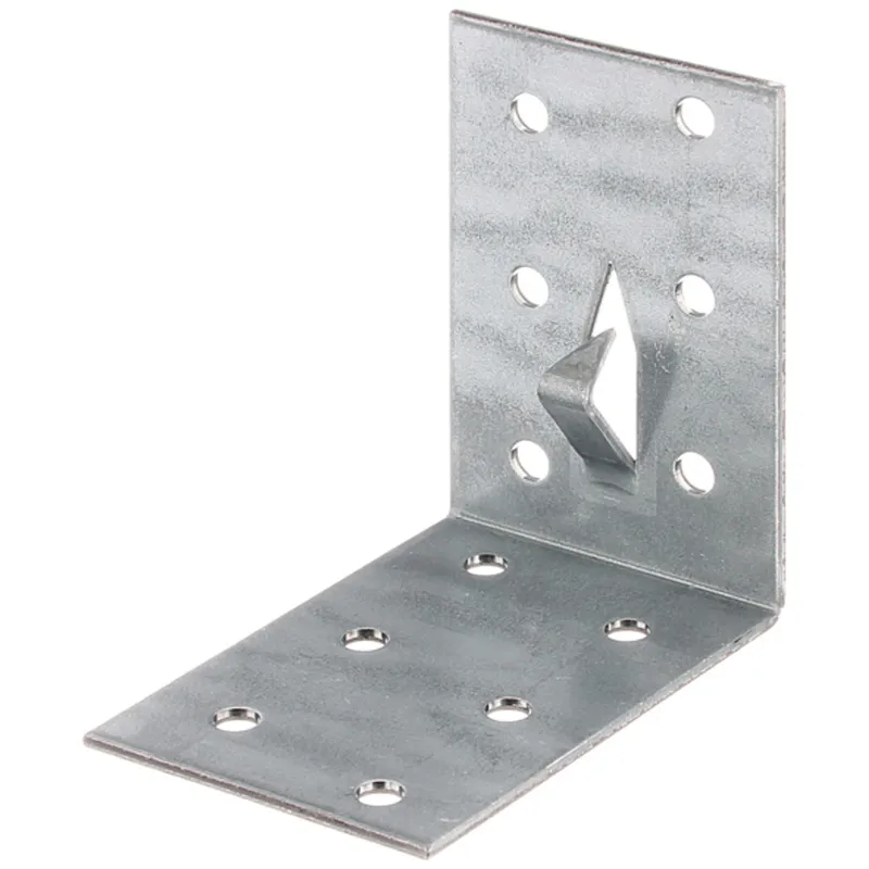 Alberts ALBERTS Lochplattenwinkel, Fixierkralle z.Einschlagen, sendzimirverzinkt, TxHxB 60x60x40mm – Produktbild 1 von 1