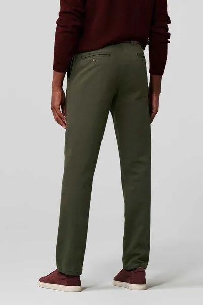 Meyer MEYER Soft Cotton Flex Chino, Grün (lorbeer), – Produktbild 4 von 5