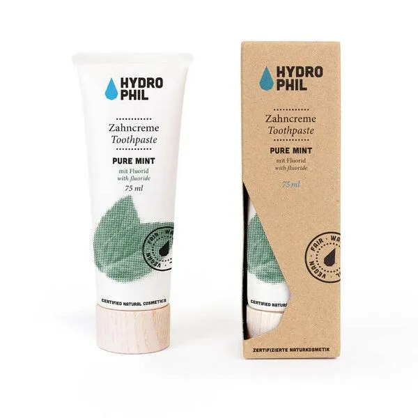 Hydrophil Hydrophil Zahncreme Pure Mint 75ml – Produktbild 2 von 3