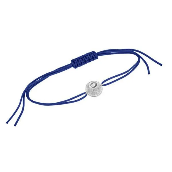 Eppi Eppi String-Armband Kugel Billard, Weiss, – Produktbild 1 von 3