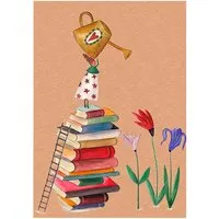 Notizbuch "Madame Fleur" DIN A5 liniert, 32 Blatt – Produktbild 1 von 1