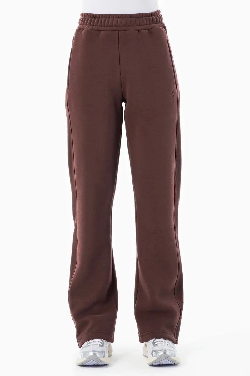 ORGANICATION ORGANICATION Damen vegan Sweatpants Polly Bitter Chocolate, Braun, – Produktbild 2 von 2
