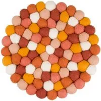 myfelt myfelt Filzkugel Topfuntersetzer (⌀ 20 cm), Multifarben (juna), – Produktbild 1 von 1
