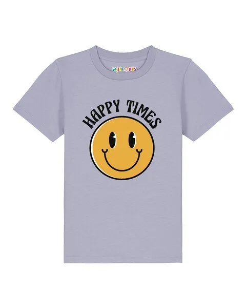 watabout.kids watabout.kids T-Shirt Kinder Happy times, Lavender, – Produktbild 1 von 2