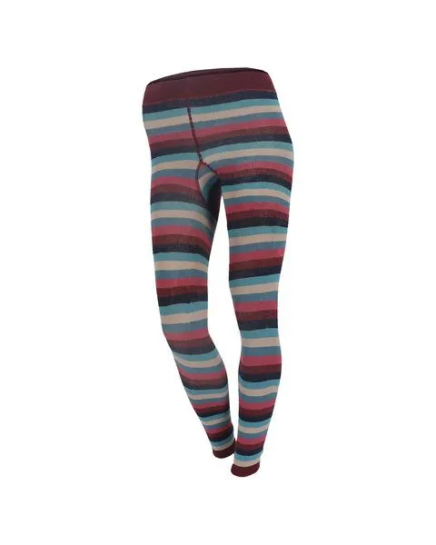 grödo grödo Damen Leggings 6-farbig geringelt Bio Baumwolle Elasthan, Korduan-marine, – Produktbild 2 von 3