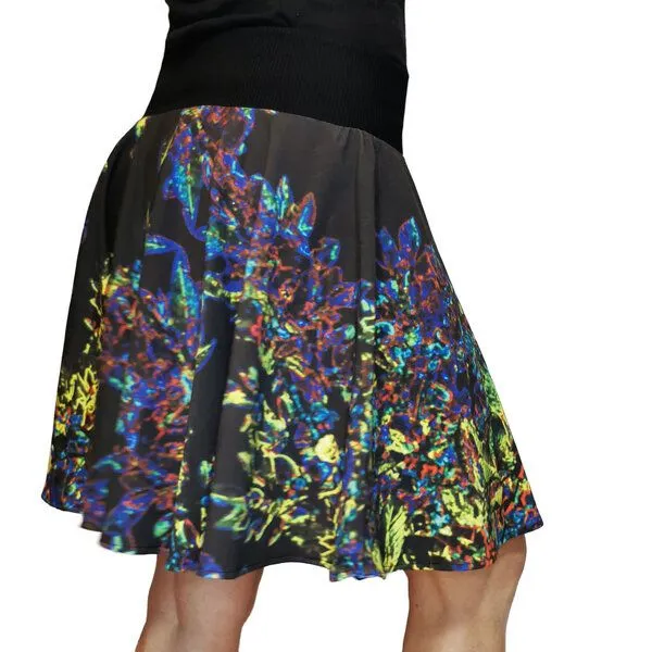 liebewicht liebewicht weiter Rock aus Bio Jersey für Damen, Bunt, – Produktbild 5 von 6
