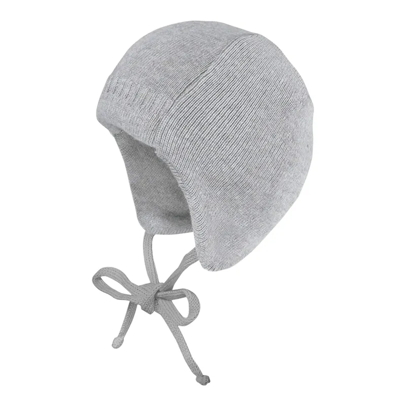 Maximo Maximo Winter-Strickmütze, Grau, – Produktbild 2 von 4
