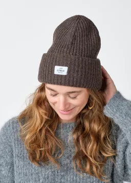 Klitmøller Wide Rib Beanie aus Merinowolle – Produktbild 1 von 1