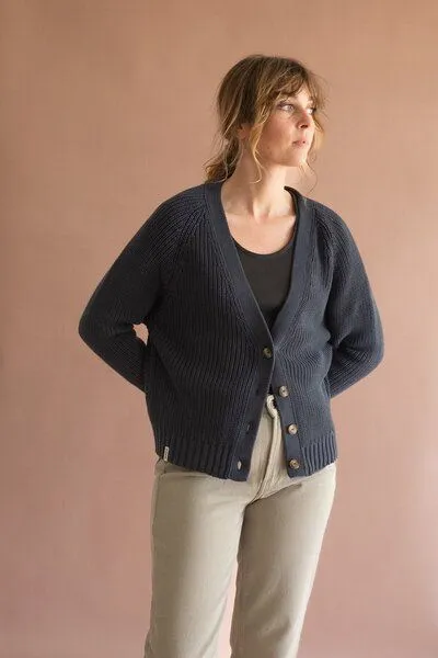 TIRALAHILACHA TIRALAHILACHA Golah short cardigan, Blau, – Produktbild 2 von 2