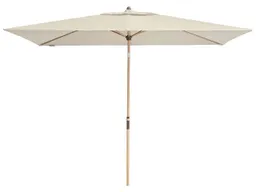 Doppler doppler Sonnenschirm "Alu Wood Ultra" 300 x 200 cm, Esche hell, HV, natur – Produktbild 1 von 1
