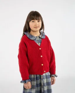 MATONA Matona Strickcardigan für Kinder aus Bio-Baumwolle und Wolle / V-Neck Cardigan – Produktbild 1 von 1