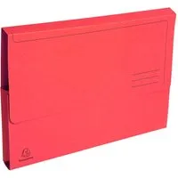 Exacompta 10 Exacompta Aktenmappen "Forever", 290 g/m², 24x32 cm für DIN A4, rot – Produktbild 1 von 1