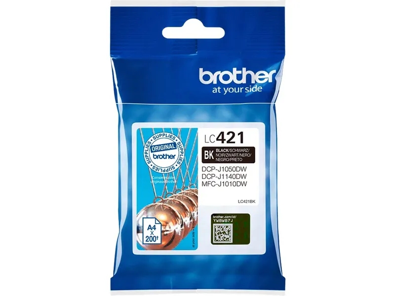 Brother Brother Tintenpatrone LC-421BK schwarz – Produktbild 1 von 2