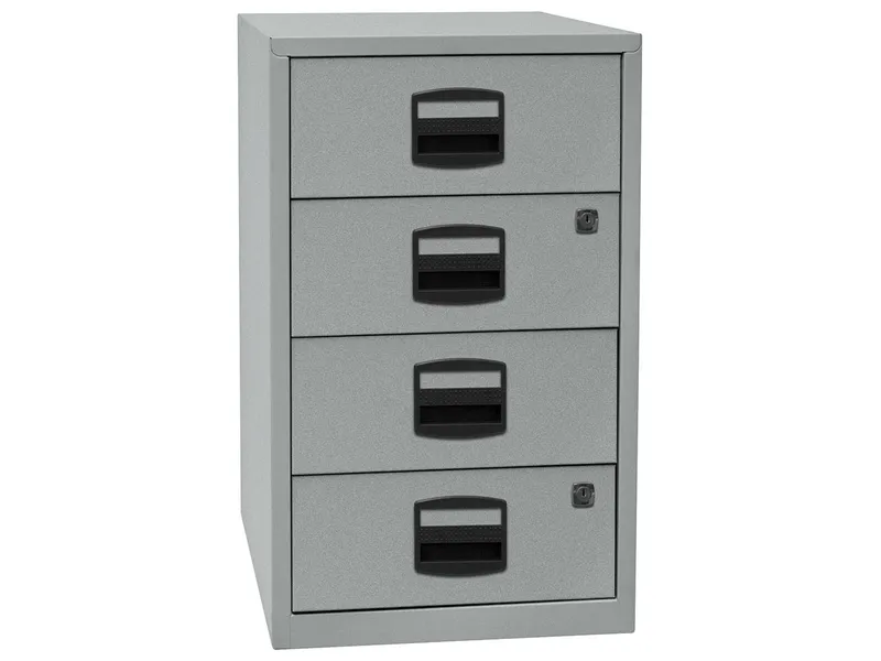 BISLEY Home BISLEY Home Container, mit 4 Schubladen silber – Produktbild 1 von 1