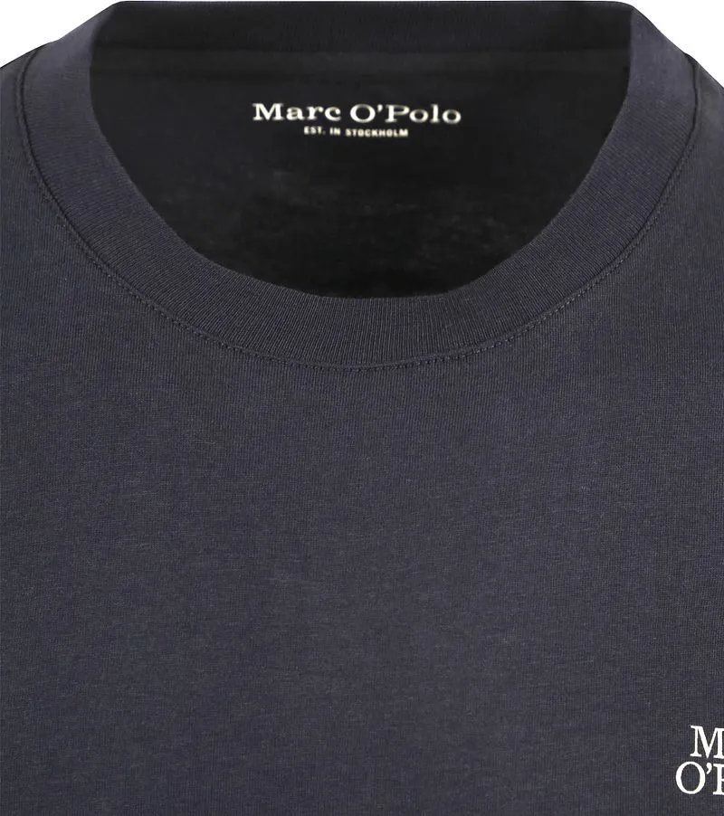Marc O'Polo Marc O'Polo Long Sleeve T-Shirt Navy - Größe XXL, Dunkelblau, – Produktbild 5 von 5