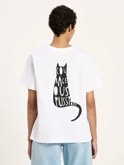 LANIUS LANIUS Statementshirt "CAT" (GOTS) aus Bio-Baumwolle – Produktbild 1 von 1