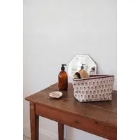 Jyoti - Fair Works Jyoti - Fair Works Baumwoll Kulturtasche Nahaana, Blockprint, – Produktbild 1 von 1