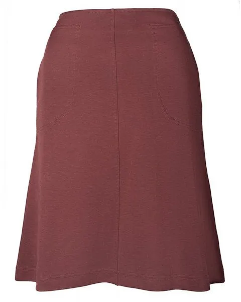 Alma & Lovis Alma & Lovis Rock aus Bio-Baumwolle in Punto-Qualität "Punto-Skirt", Rot, – Produktbild 4 von 4