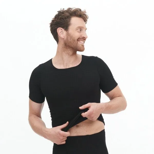 Living Crafts Living Crafts Kurzarm-Shirt - JACOB, Black, – Produktbild 1 von 4
