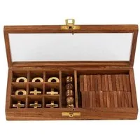 El Puente El Puente Fair Trade Spiele-Set (Domino, Tic Tac Toe, Würfel) – Produktbild 1 von 1