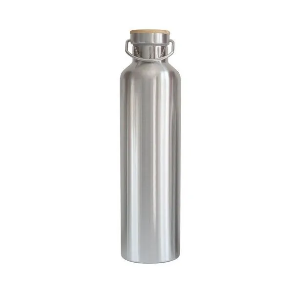 pandoo pandoo Wiederverwendbare Edelstahl Trinkflasche | mit oder ohne Isolierung – Produktbild 4 von 8