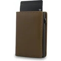 Akaroa Akaroa Kartenetui Slim Wallet PELLE – Popup Cardholder mit Kartenauswurf, Grün, – Produktbild 1 von 1