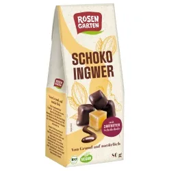 Rosengarten Ingwer in Zartbitterschokolade – Produktbild 1 von 1