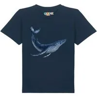 watabout kids watabout.kids T-Shirt Kinder Wal, French navy, – Produktbild 1 von 1
