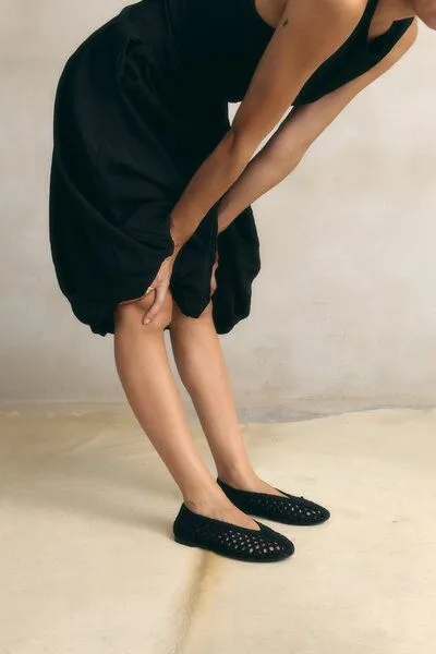 Jutelaune Jutelaune Liv Black Ballerinas, Schwarz, – Produktbild 3 von 4
