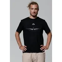 watapparel watapparel T-Shirt Lost in space, Black, – Produktbild 1 von 1