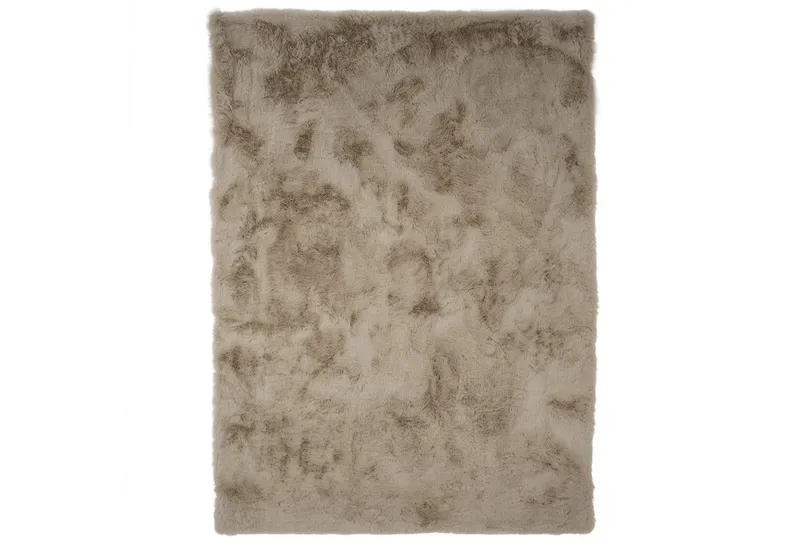Consilio Concept Fellteppich Teppich Hasenfell Imitat HEAVEN Fell Hochflor rechteckig Höhe: 50 mm, Braun, – Produktbild 1 von 7