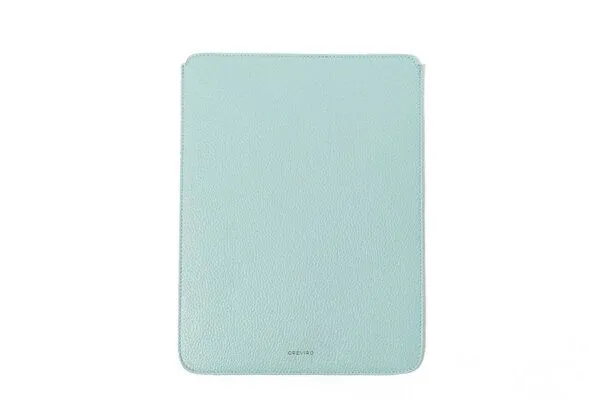 GREVIRO GREVIRO iPad Sleeve aus Kaktusleder (vegan) – passend für iPad 11", Surface Go, Galaxy Tab & Kindle Scribe, Skyblue (hellblau), – Produktbild 1 von 3