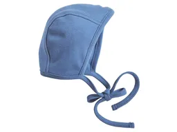 HANS NATUR Babymütze Erstlingsmütze Bio-Baumwolle blau Gr. 62/68 – Produktbild 1 von 1