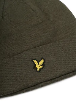 Lyle and Scott Lyle & Scott Beanie Wool Blend Olive - – Produktbild 1 von 1