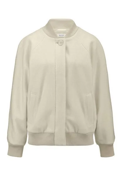 hessnatur hessnatur Wolljacke Relaxed aus reiner Bio-Merinowolle, Natur, – Produktbild 3 von 4