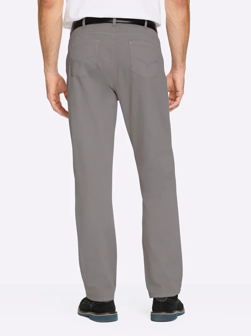 marco donati 5-Pocket-Hose, Grau, – Produktbild 2 von 3