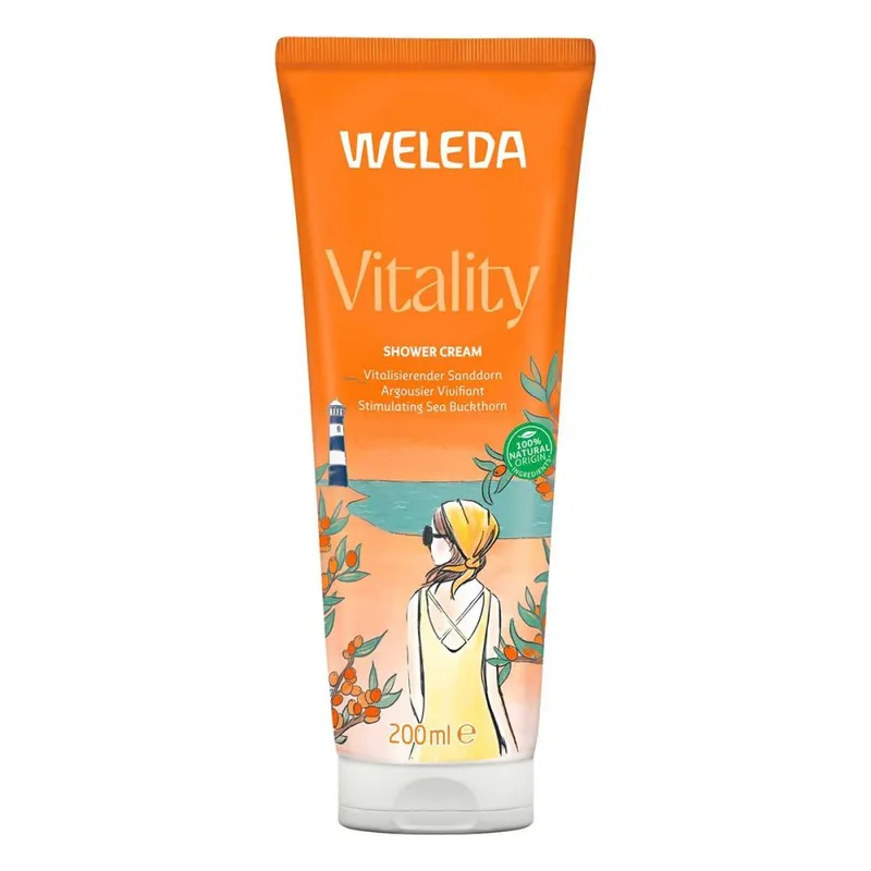 Weleda Weleda Vitality Shower Cream Sanddorn – Produktbild 3 von 5